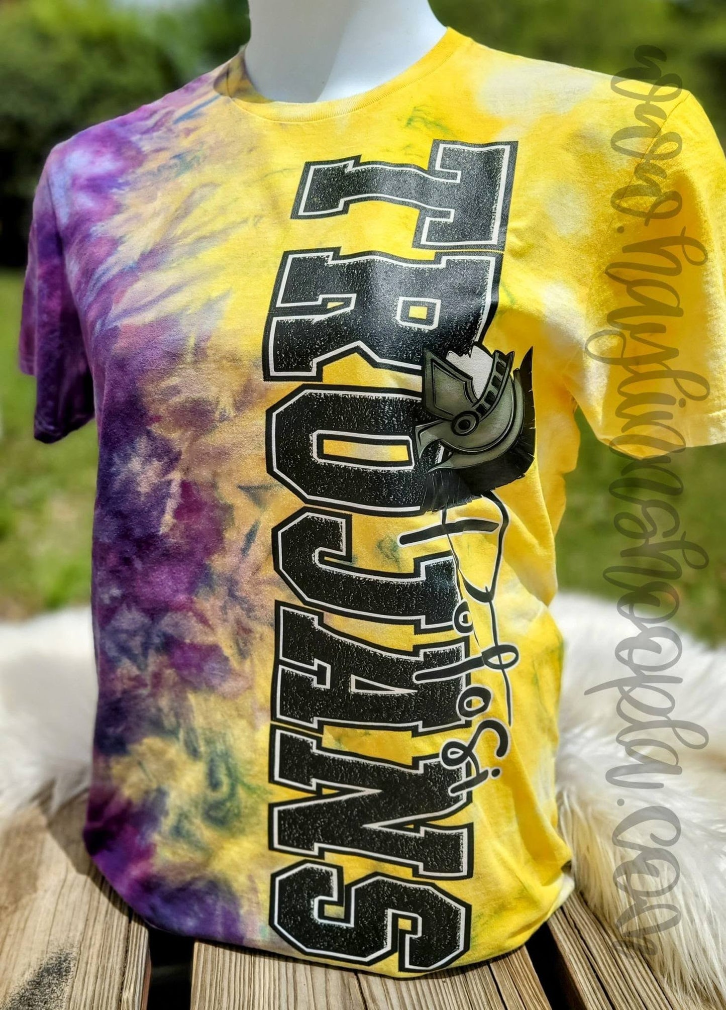 Oversized GameDay [faux chenille]: CUSTOM DIGITAL DESIGN
