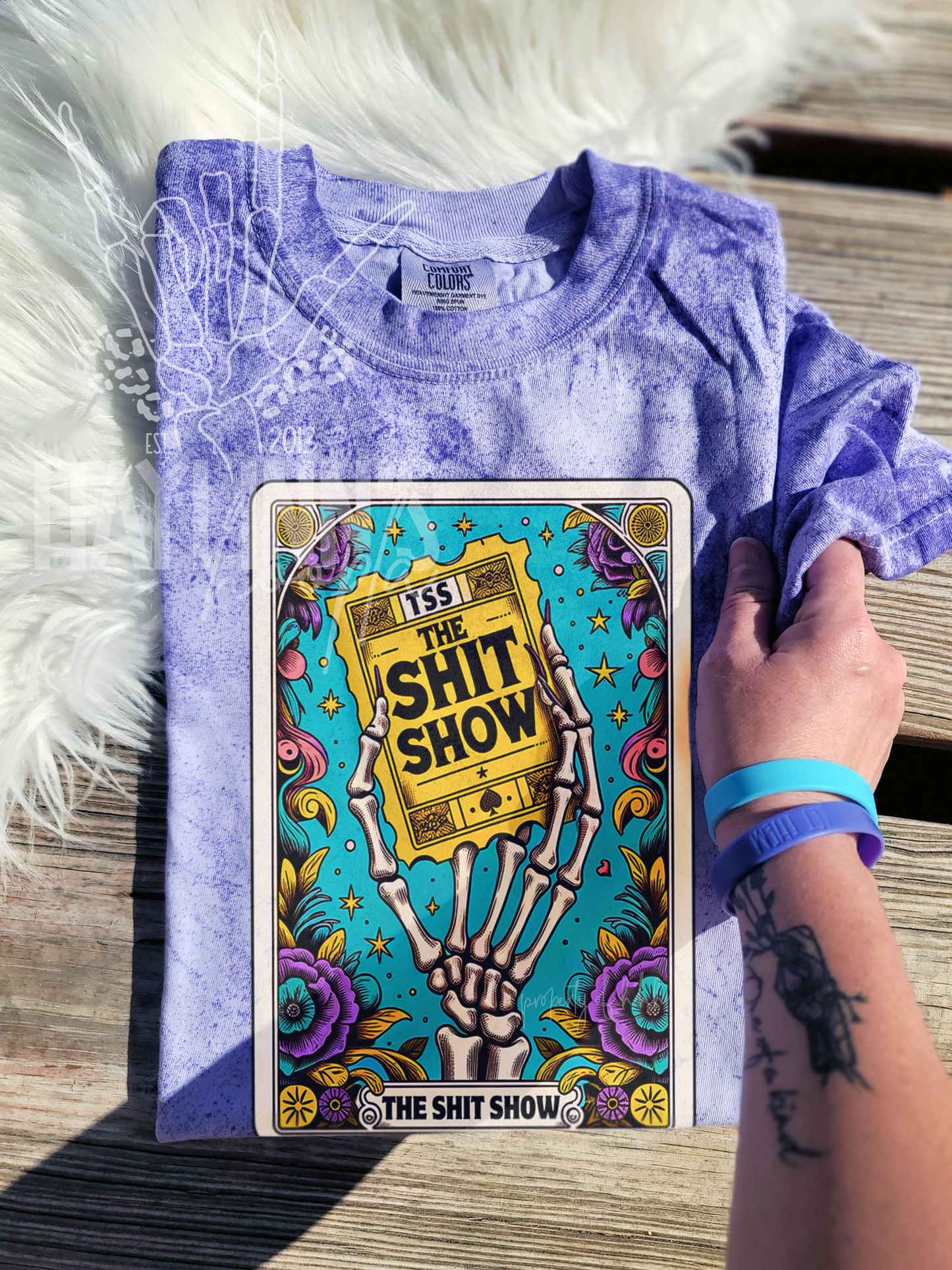 Unhinged & Relatable VIVID Tarot Card Tees