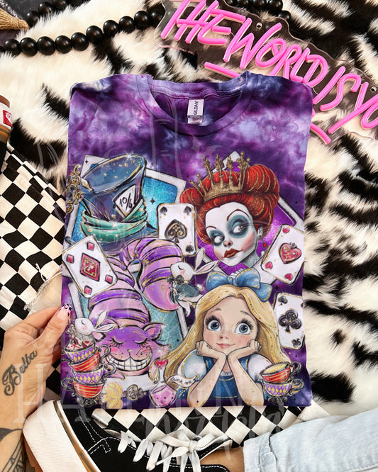Alice in Wonderland Polaroid Tee