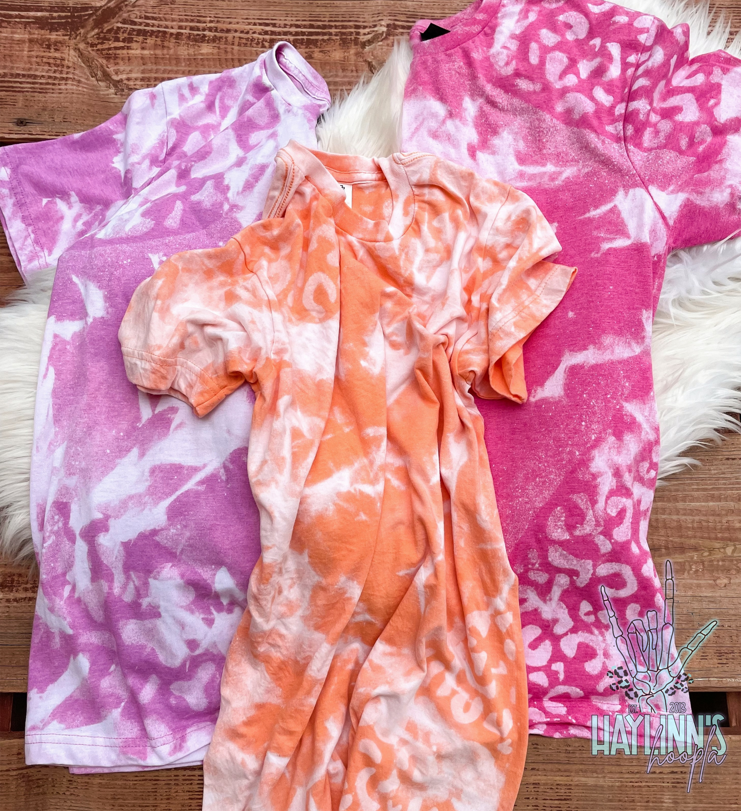 Acid Washed BLANK Tees: WILD THING EDITION