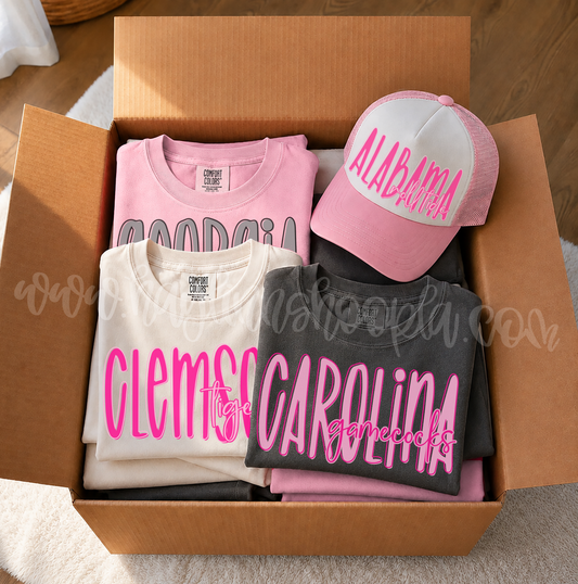 The Lettered Look [PINK OUT EDITION]: CUSTOM DIGITAL DESIGN