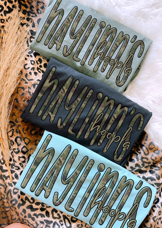 The Lettered Look [CAMO EDITION]: CUSTOM DIGITAL DESIGN
