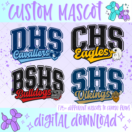 Vintage Vibes [CUSTOM MASCOT] DIGITAL DESIGN
