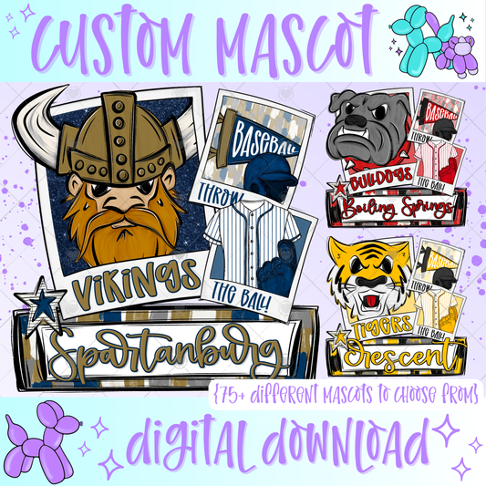 Polaroid [TRENDY Mascot] CUSTOM DIGITAL DESIGN