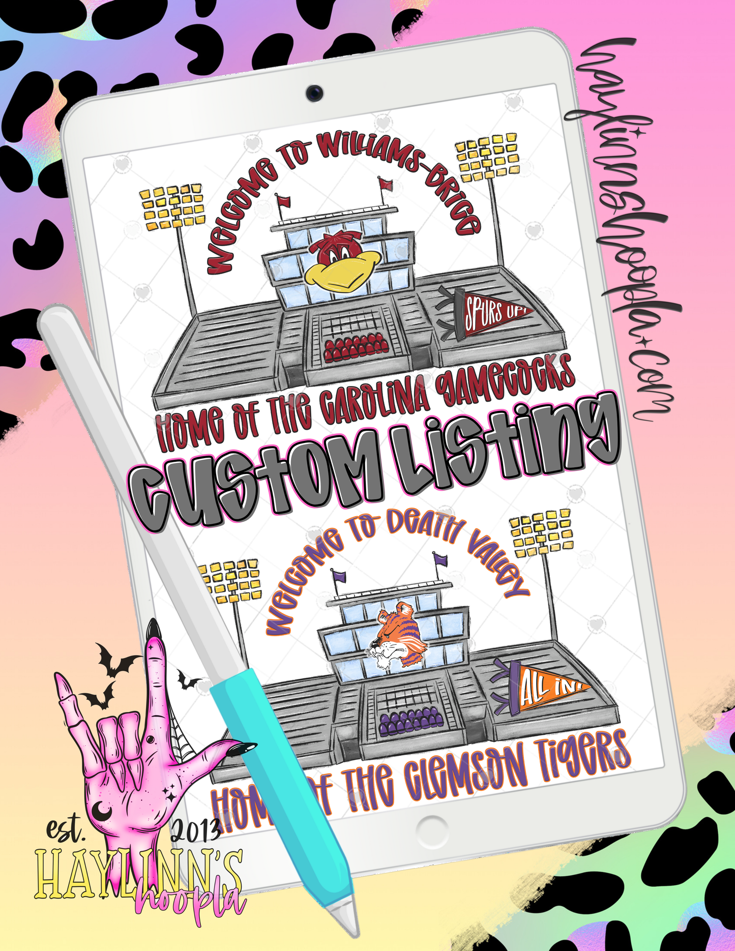 Welcome to the Mayhem [Stadium Edition]: CUSTOM DIGITAL DESIGN