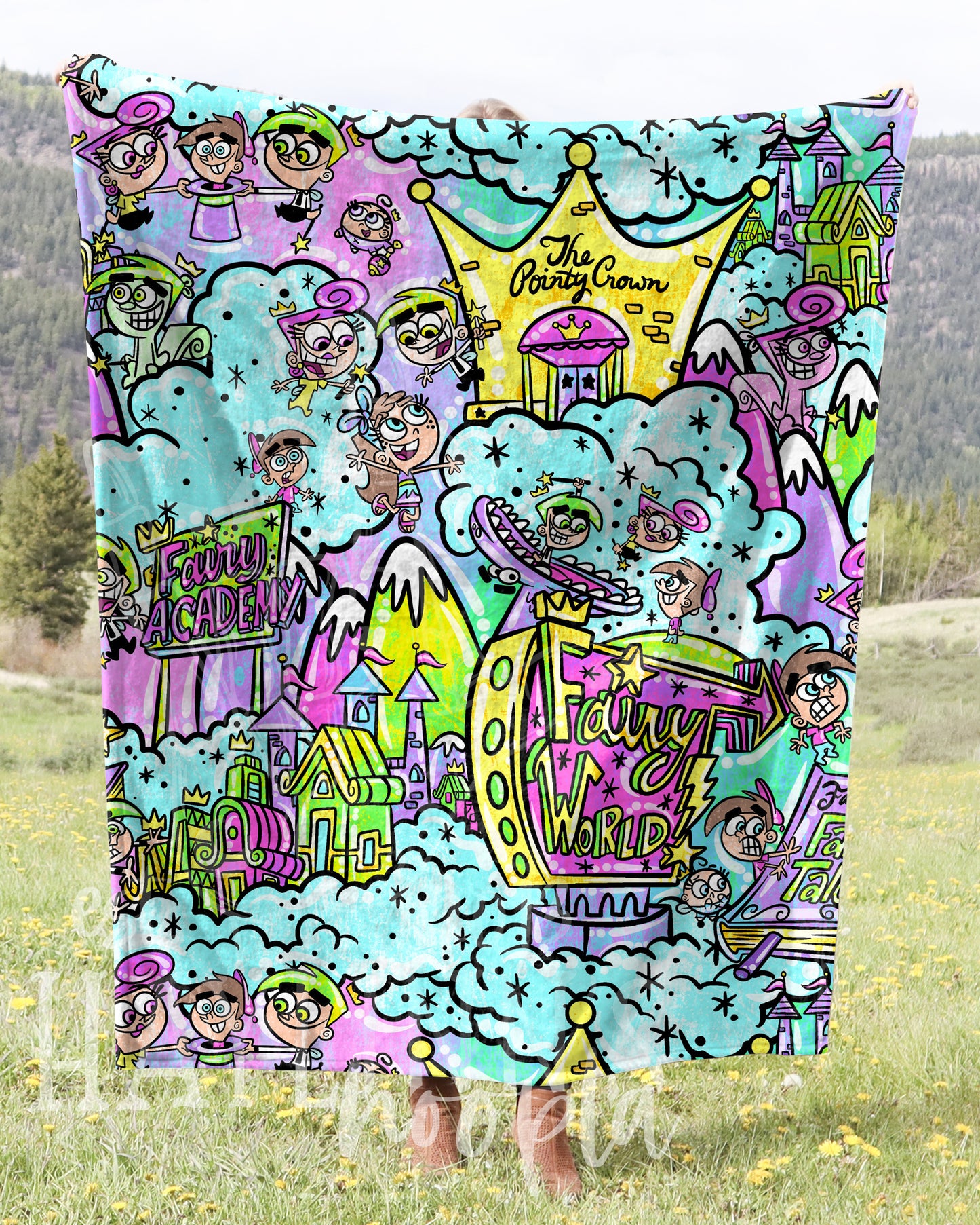 Hand Drawn Cartoon Inspired Blankets [NO CLOSE DATE]