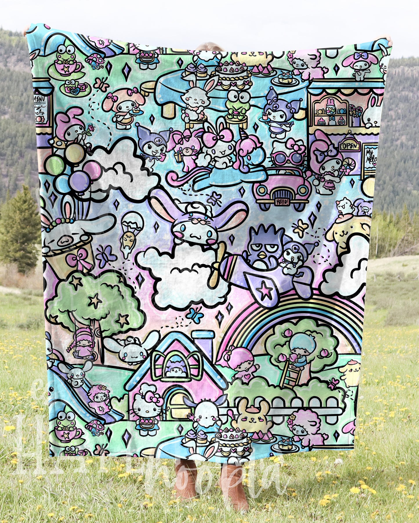 Hand Drawn Cartoon Inspired Blankets [NO CLOSE DATE]