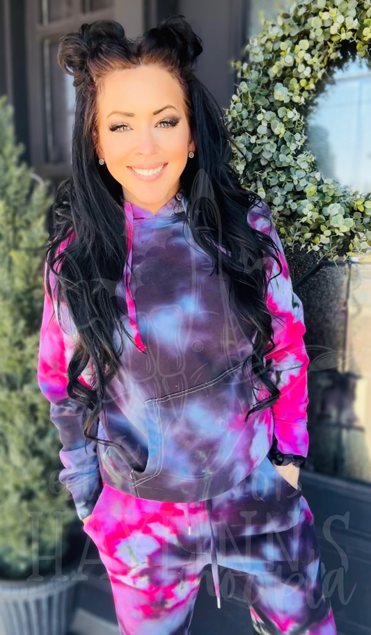 BLANK Ice-Dyed Jogger Set
