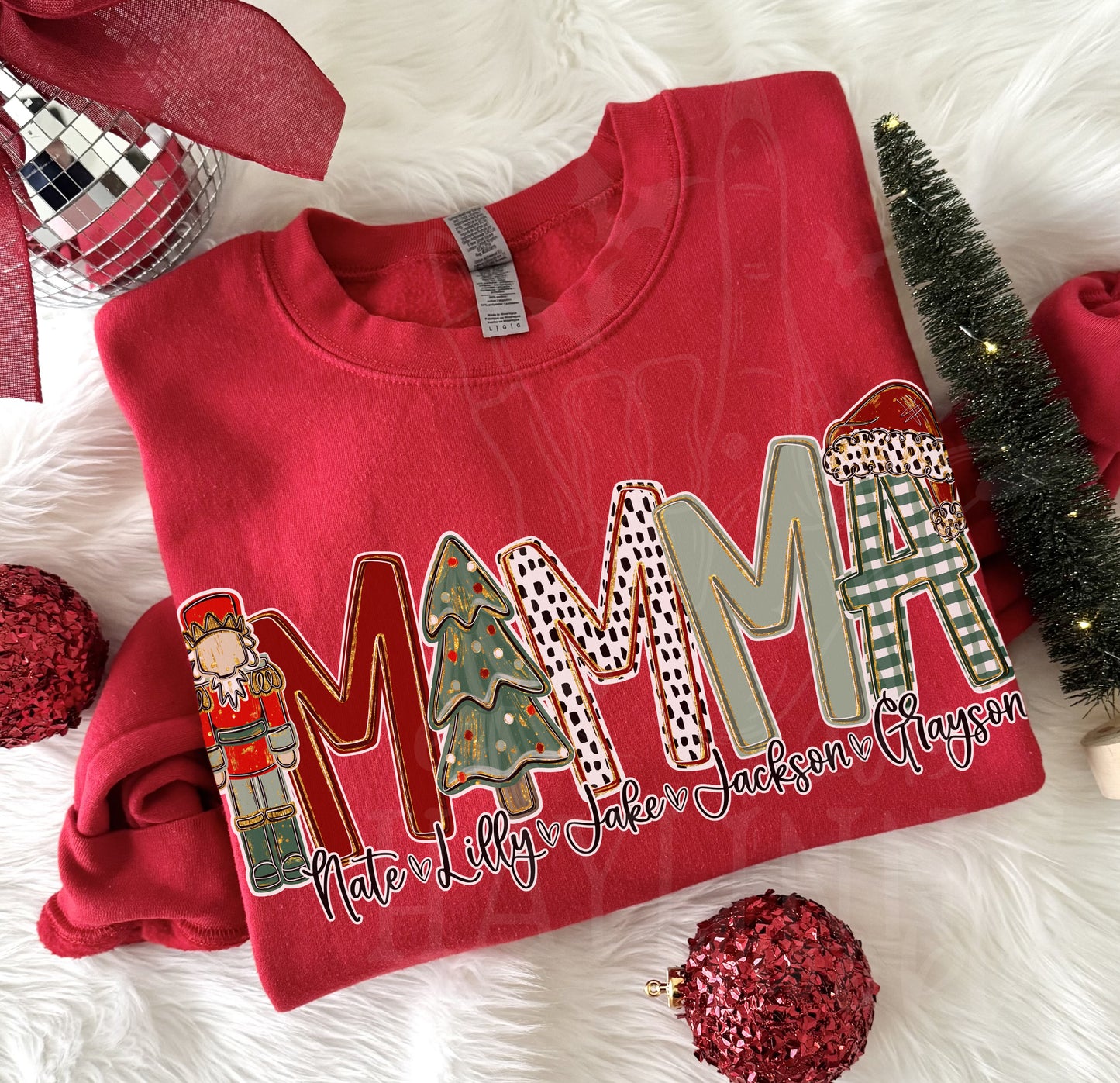 Christmas Magic Mama [and other names] Tee