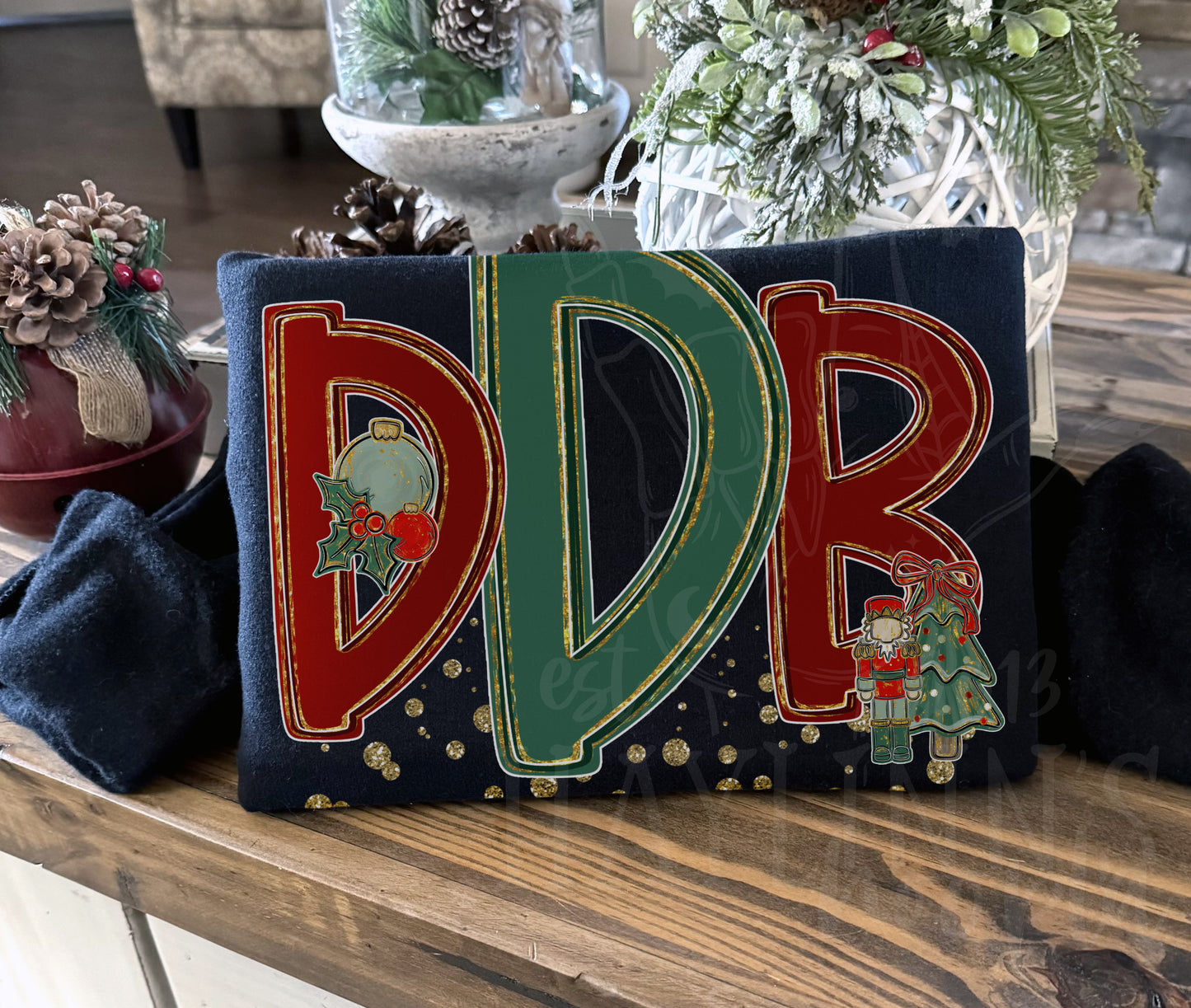 Christmas MONOGRAM Magic Apparel