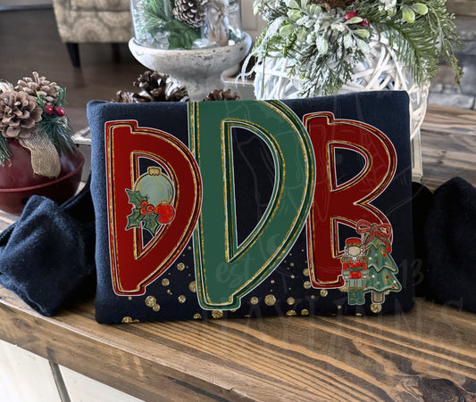 Christmas MONOGRAM Magic Apparel