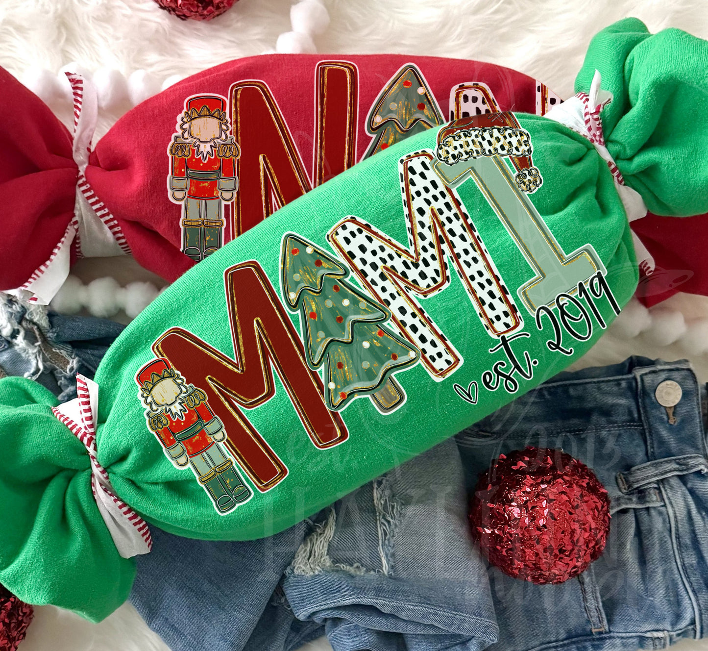 Christmas Magic Mama [and other names] Tee