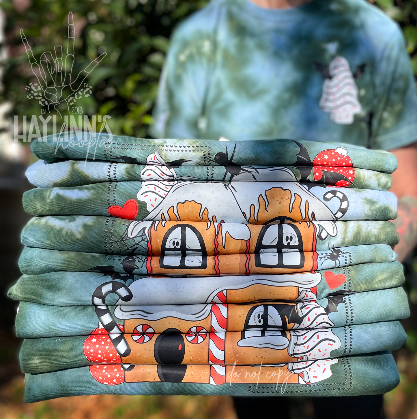 Spooky Gingerbread House Tee