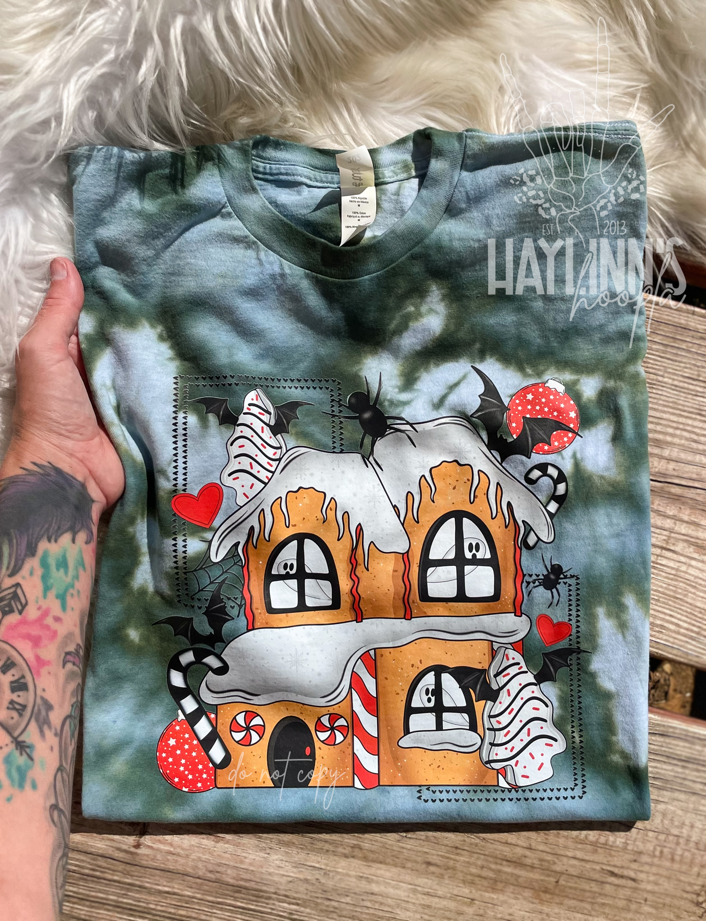 Spooky Gingerbread House Tee