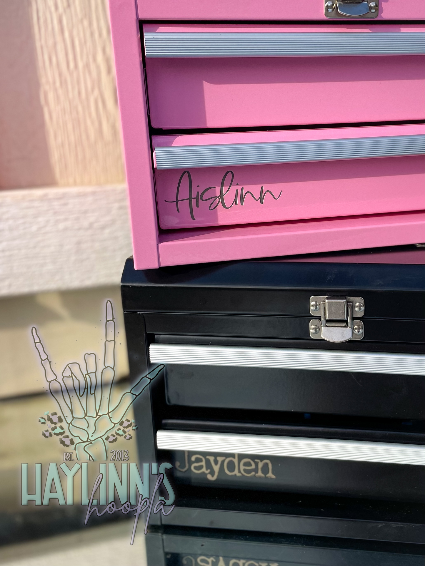 Laser Engraved Mini Toolbox {w/ tools}