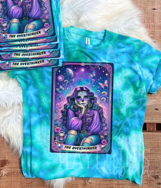 The Overthinker Tarot Card Tee