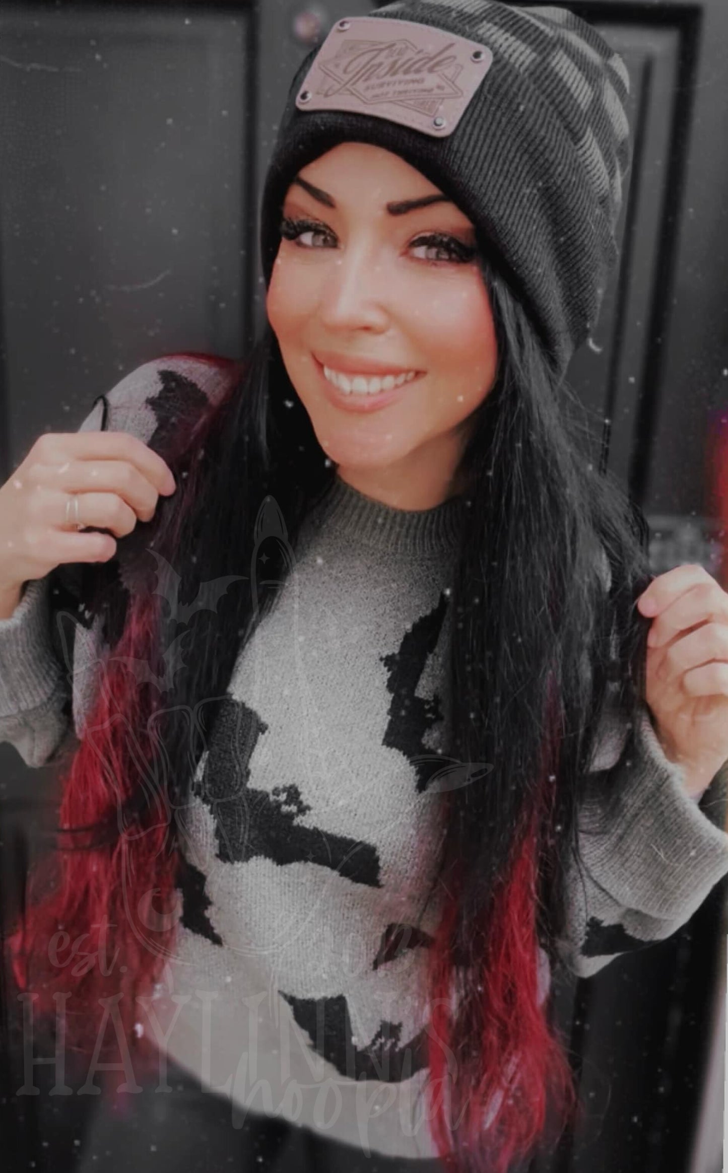 Dead Inside [Surviving, Not Thriving] Beanie