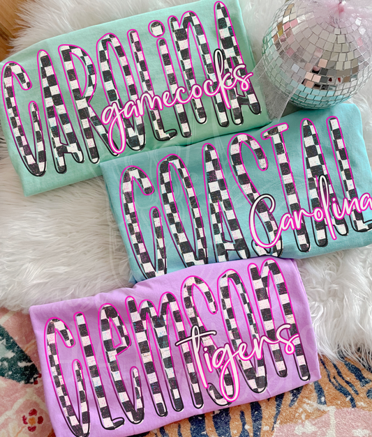The Lettered Look [CHECKERED EDITION]: CUSTOM DIGITAL DESIGN