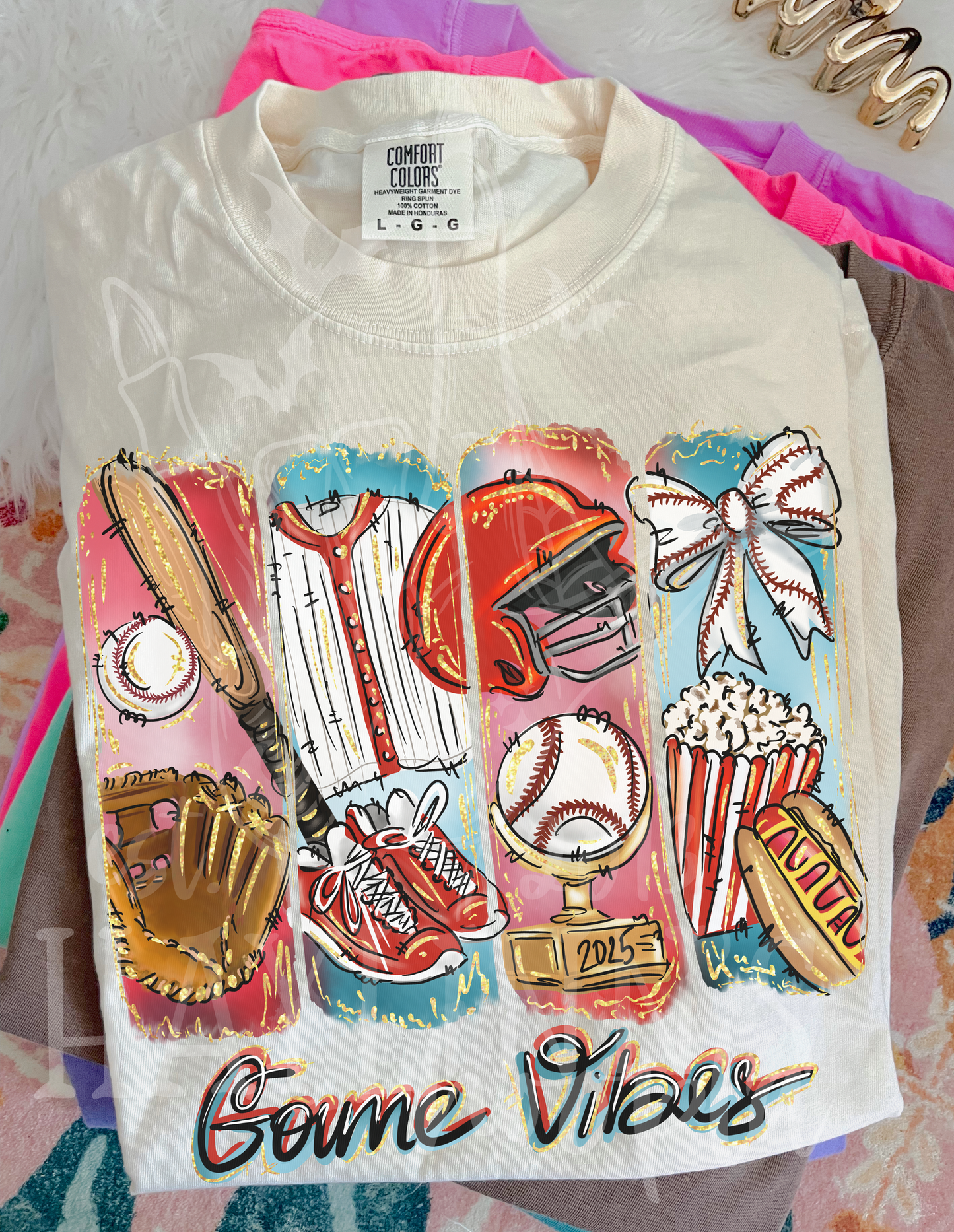 Baseball GameDay Vibes Tee