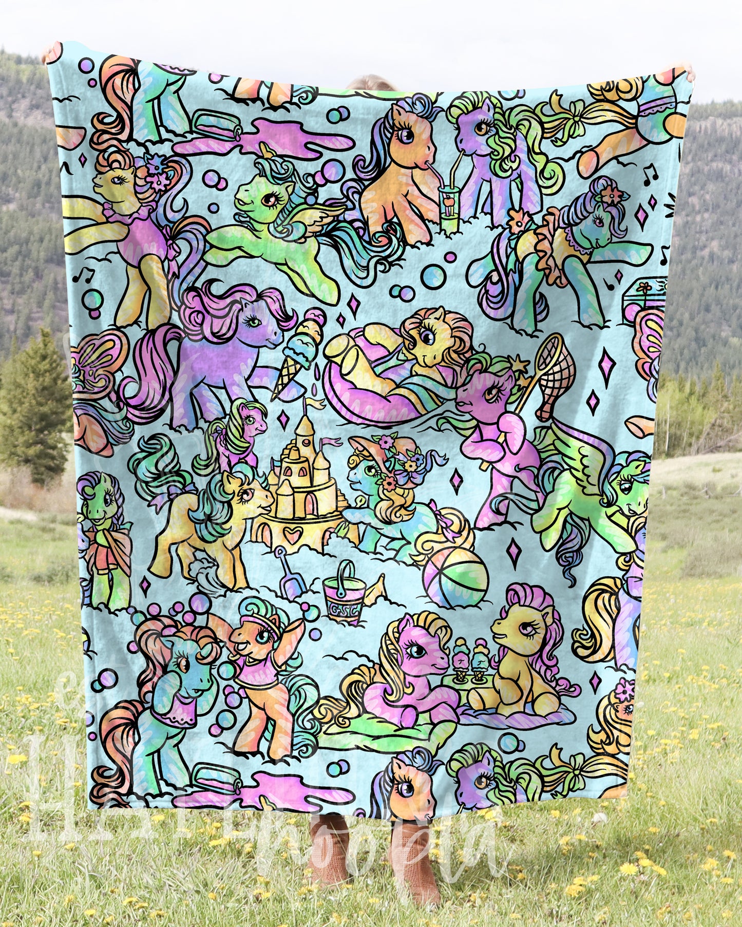 Hand Drawn Cartoon Inspired Blankets [NO CLOSE DATE]