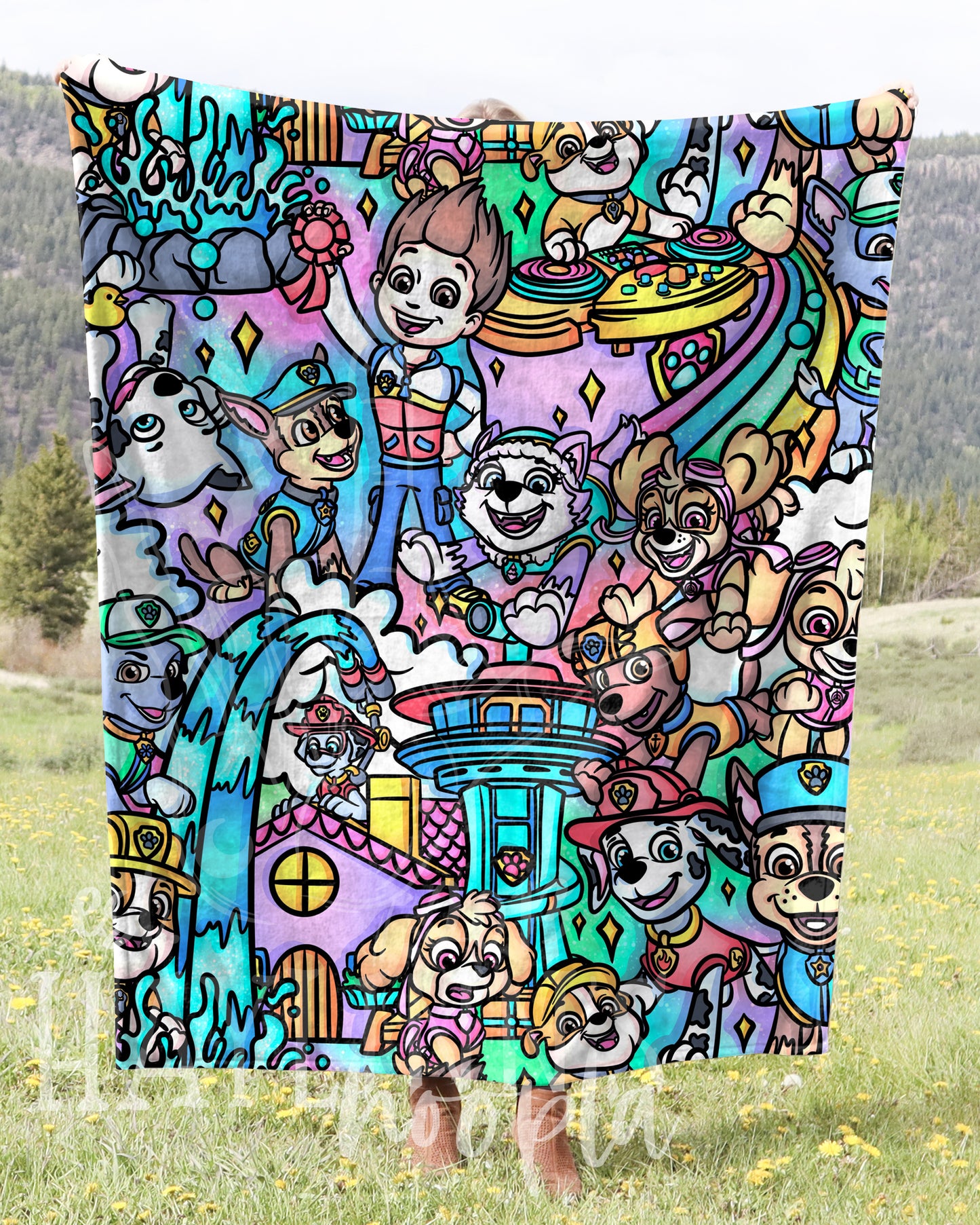 Hand Drawn Cartoon Inspired Blankets [NO CLOSE DATE]