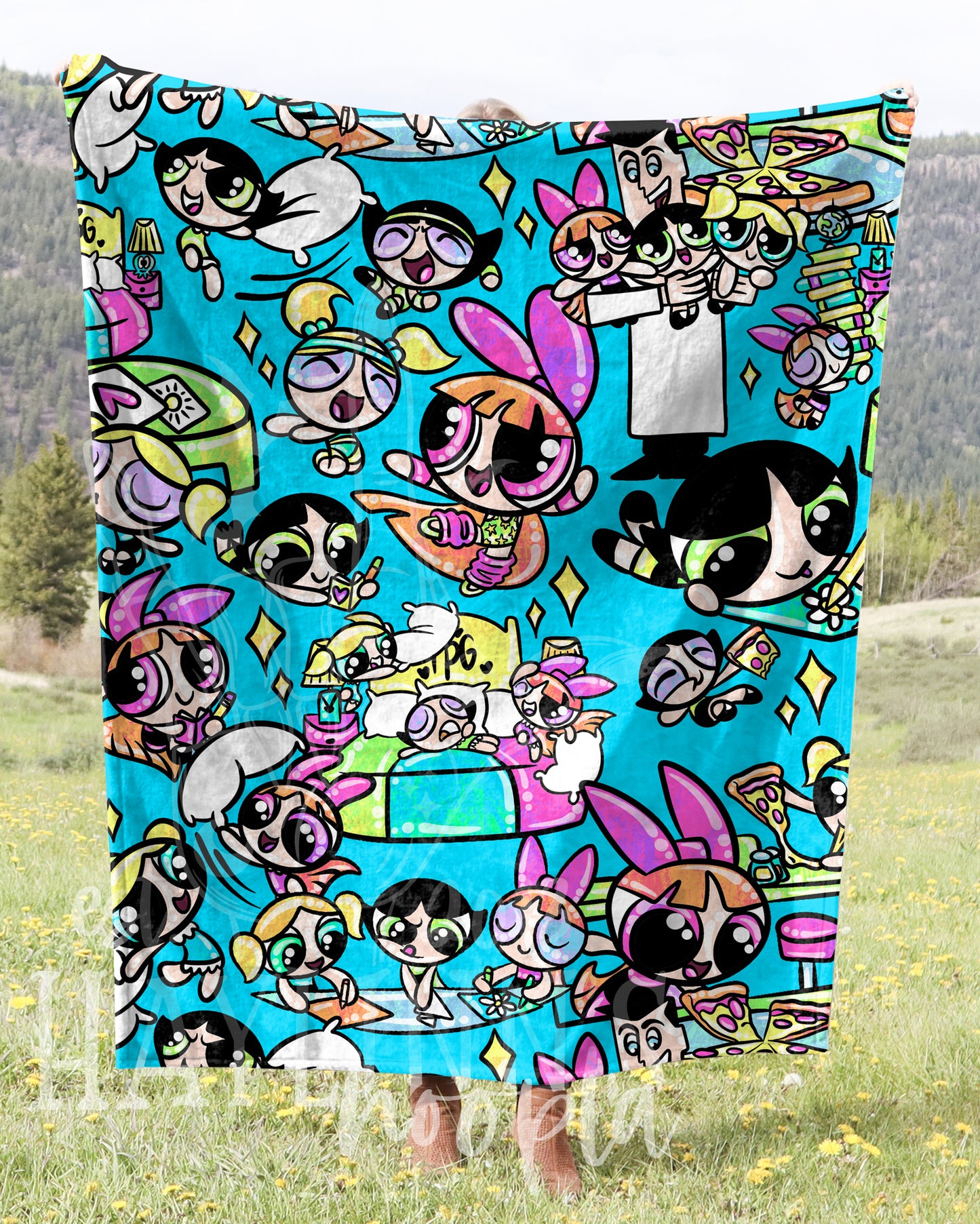 Hand Drawn Cartoon Inspired Blankets [NO CLOSE DATE]