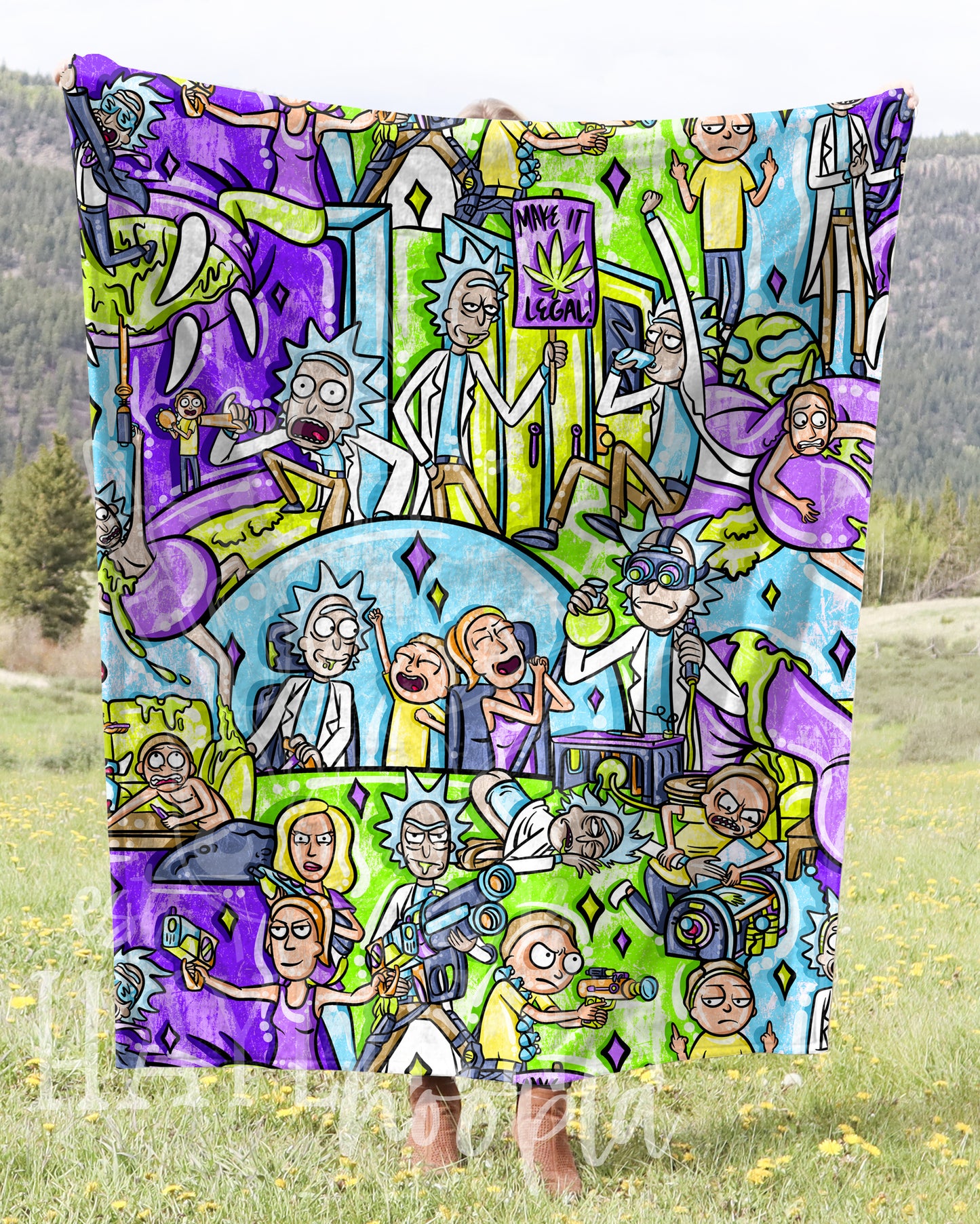 Hand Drawn Cartoon Inspired Blankets [NO CLOSE DATE]