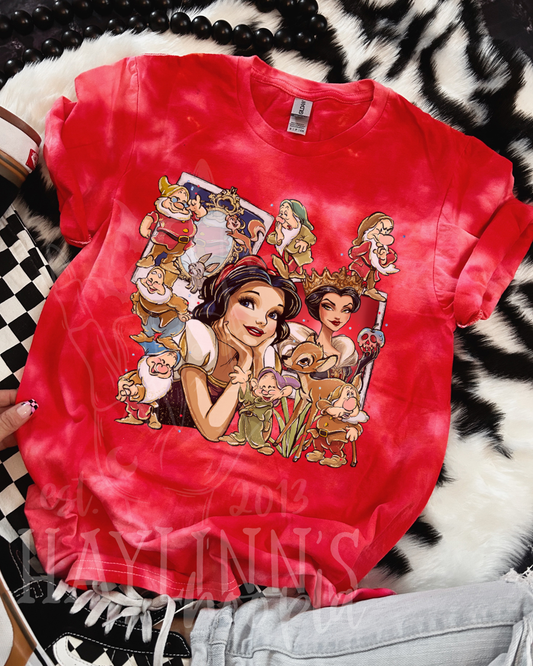 Snow White and the Seven Dwarfs Polaroid Tee