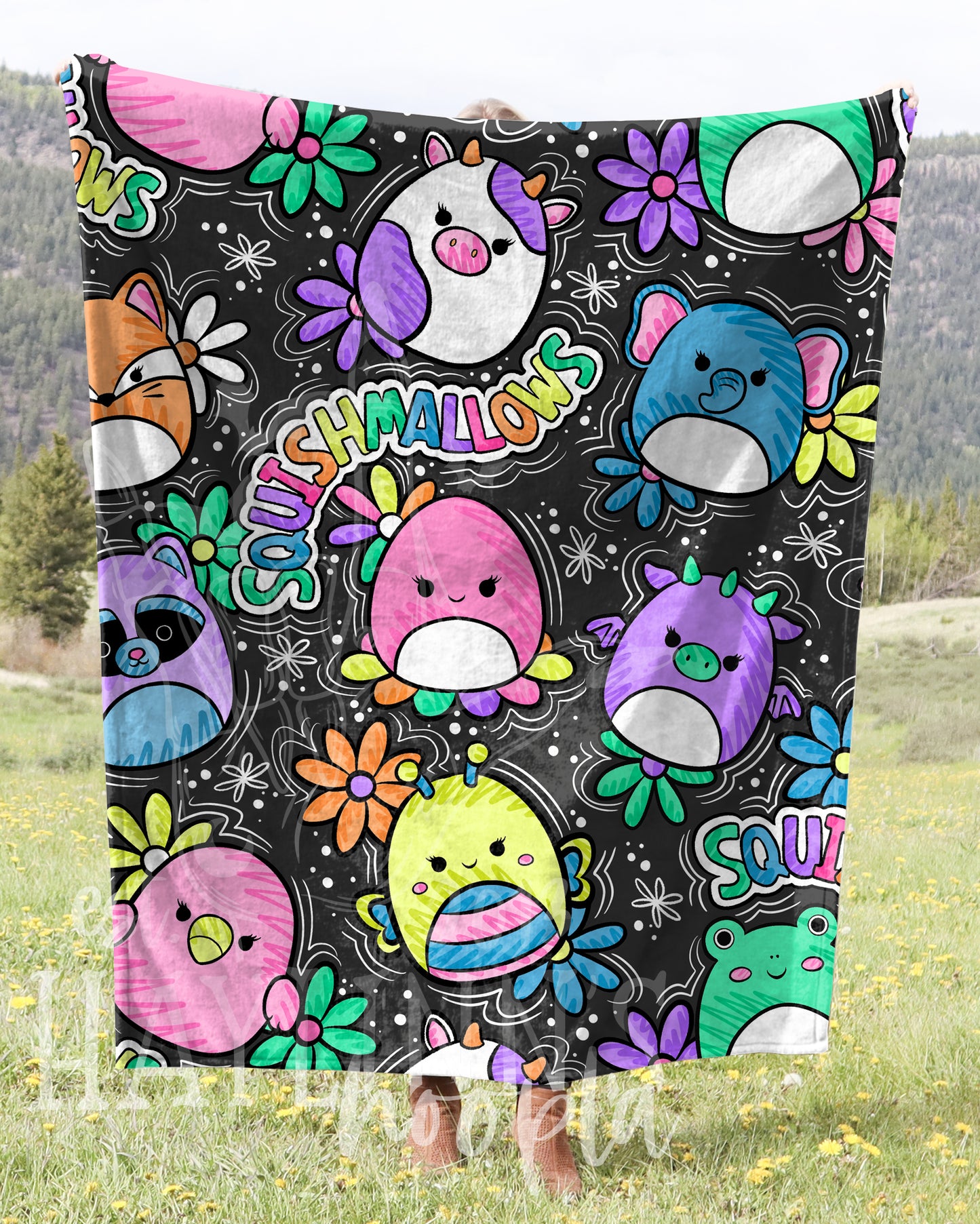 Hand Drawn Cartoon Inspired Blankets [NO CLOSE DATE]