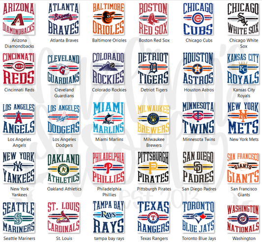 The Throwback Lineup: MLB EDITION INSTANT DOWNLOAD