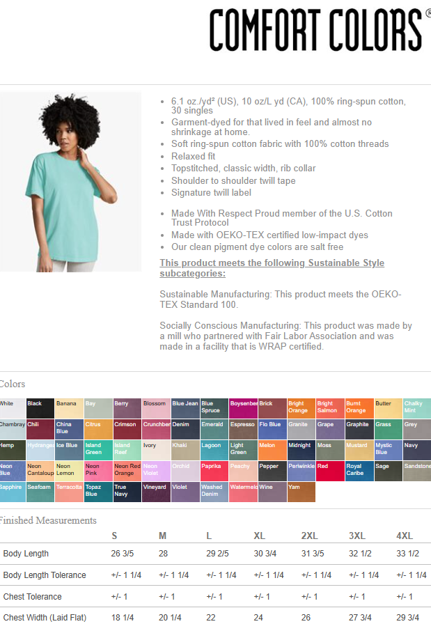 Faux Chenille [OVERSIZED PRINT] Team Tee