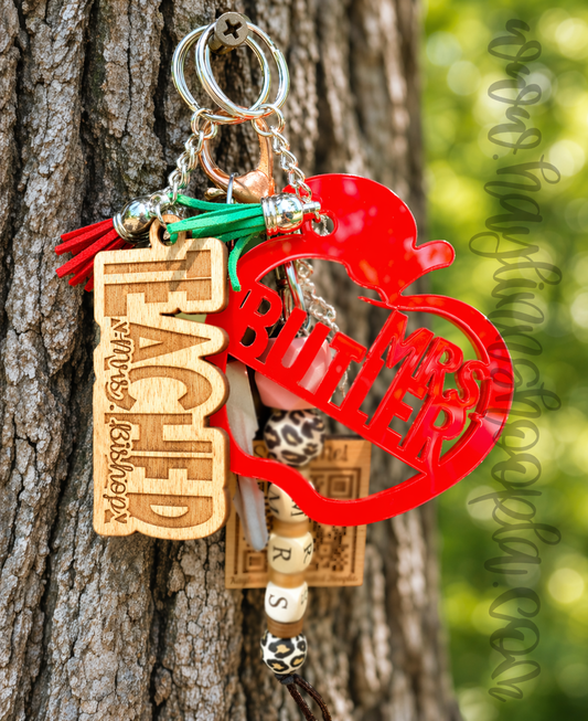 Teacher Appreciation KEYCHAINS