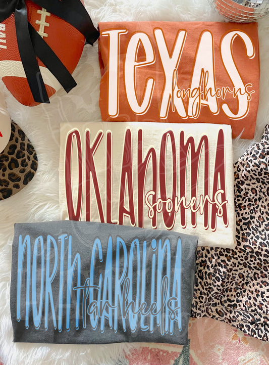 The Lettered Look CUSTOM Apparel