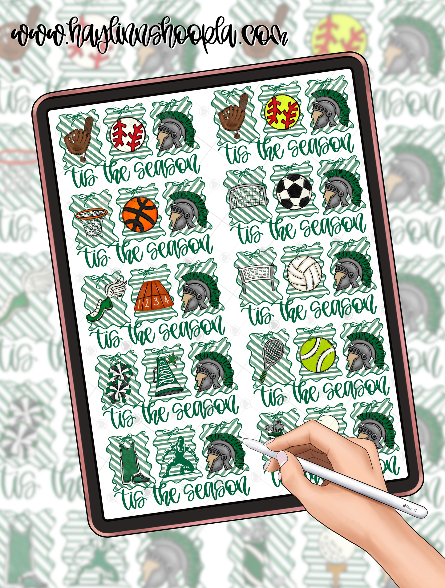 Tis The Season [SPORTS EDITION]: CUSTOM DIGITAL DESIGN