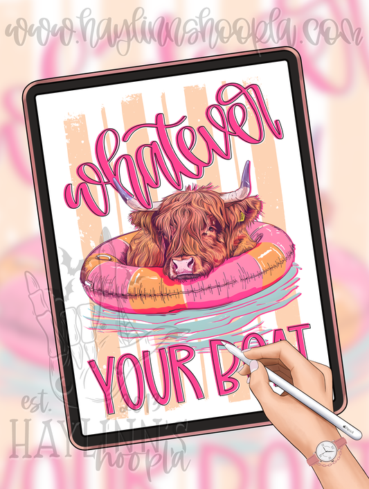 Whatever Floats Your Boat: INSTANT DOWNLOAD