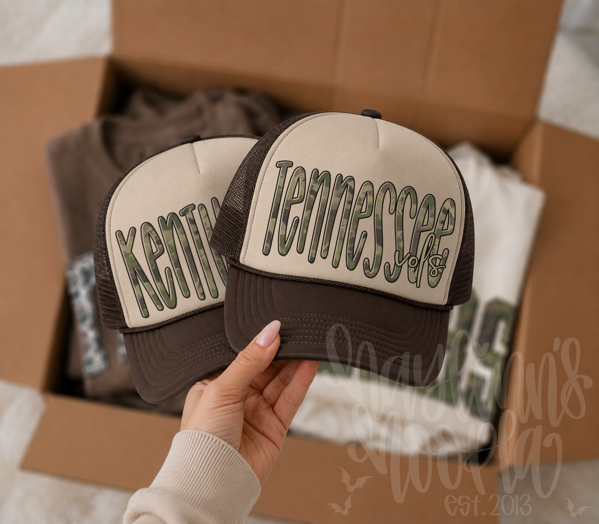 The Lettered Look [CAMO EDITION]: CUSTOM DIGITAL DESIGN