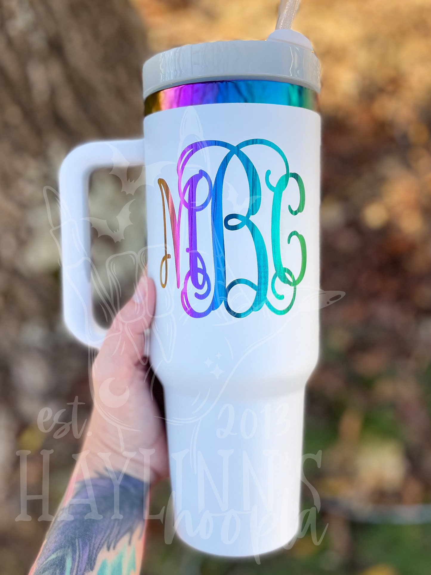 Laser Engraved 🌈 RAINBOW Stainless Steel Tumblers [PREORDER closing Sept 30]