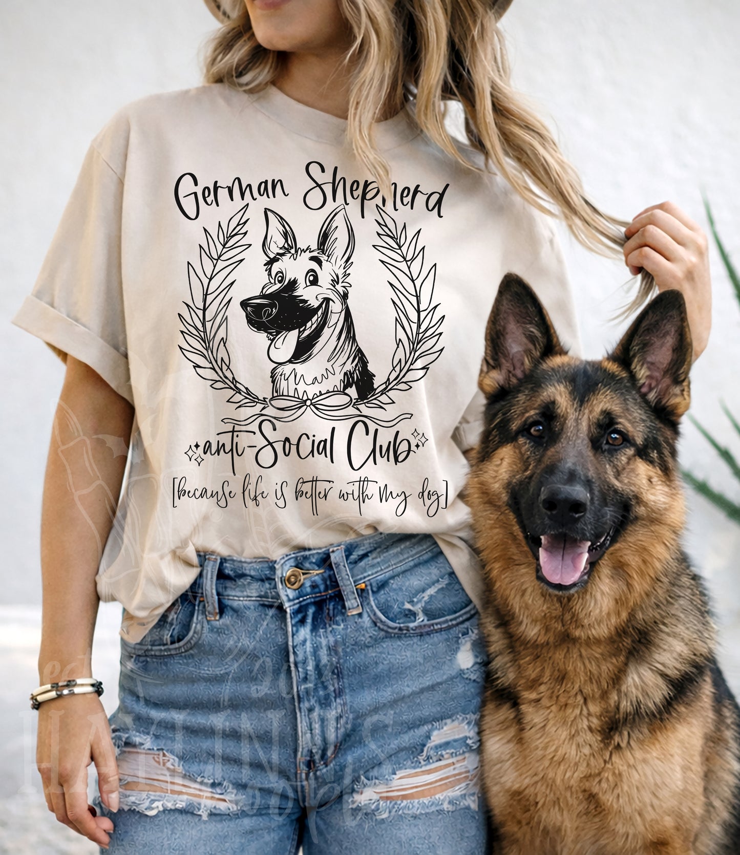 Dog Breed Anti-Social Club: INSTANT DOWNLOAD