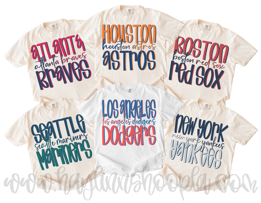 GameDay Gradient: MLB EDITION INSTANT DOWNLOAD
