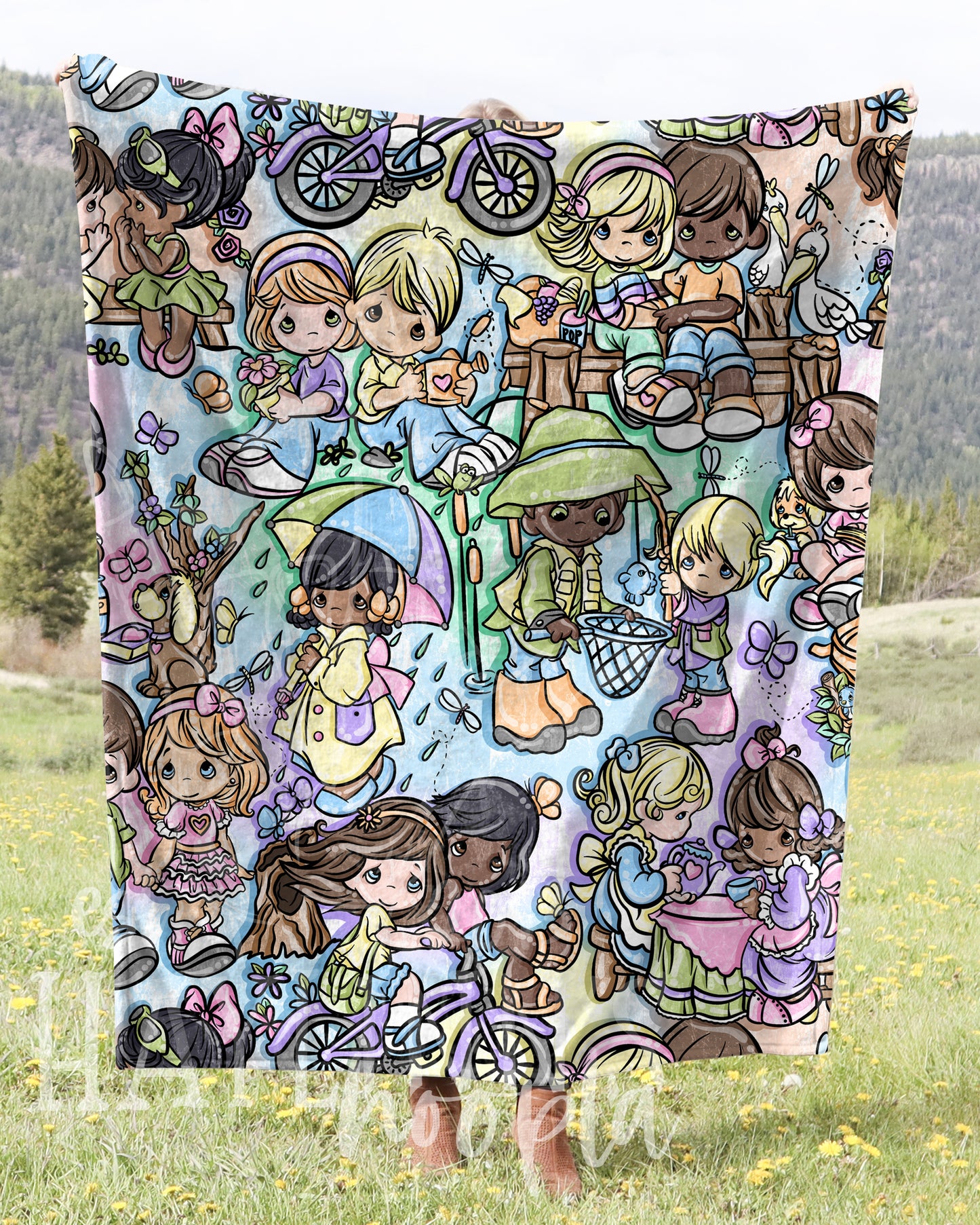 Hand Drawn Cartoon Inspired Blankets [NO CLOSE DATE]