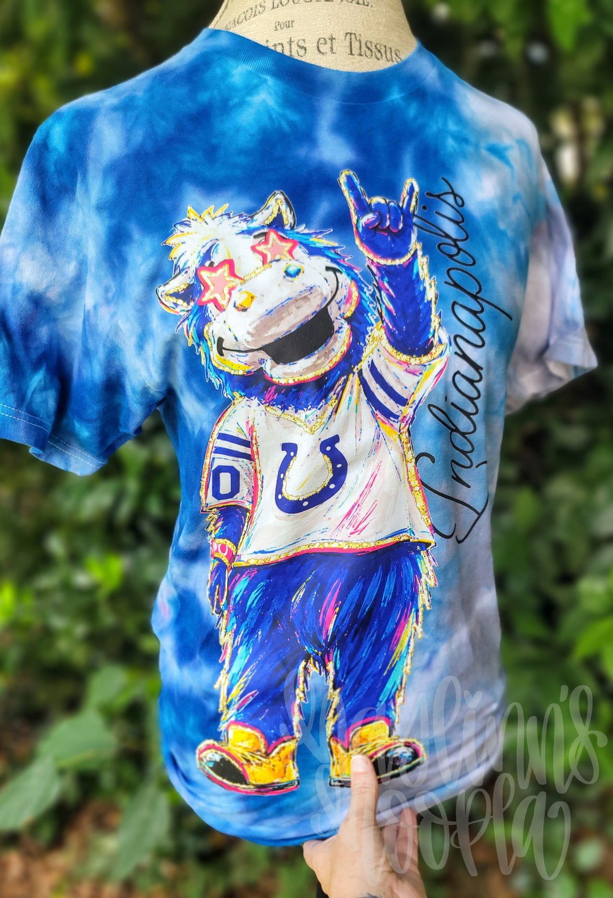 Rockin' Mascots [OVERSIZED PRINT] Ice Dyed Apparel