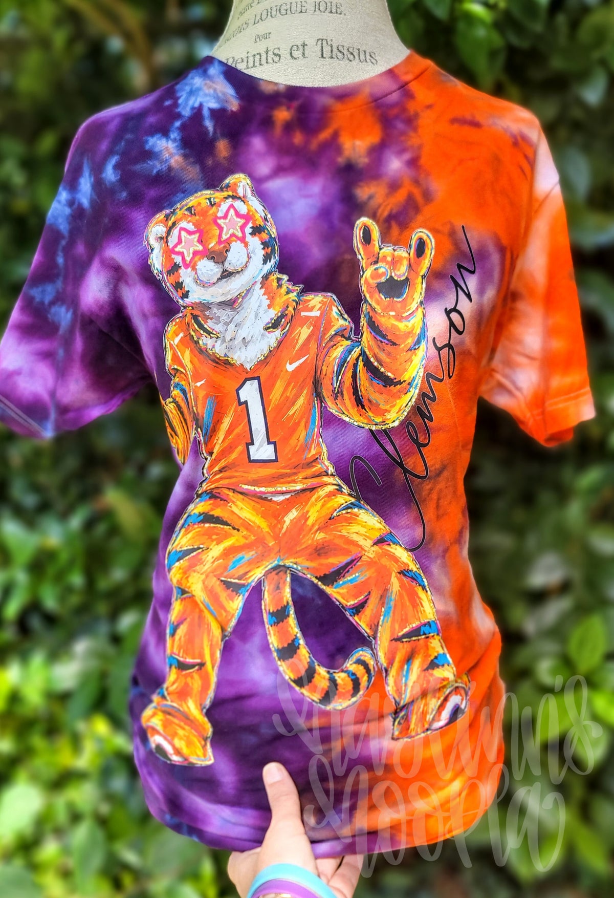 Rockin' Mascots [OVERSIZED PRINT] Ice Dyed Apparel