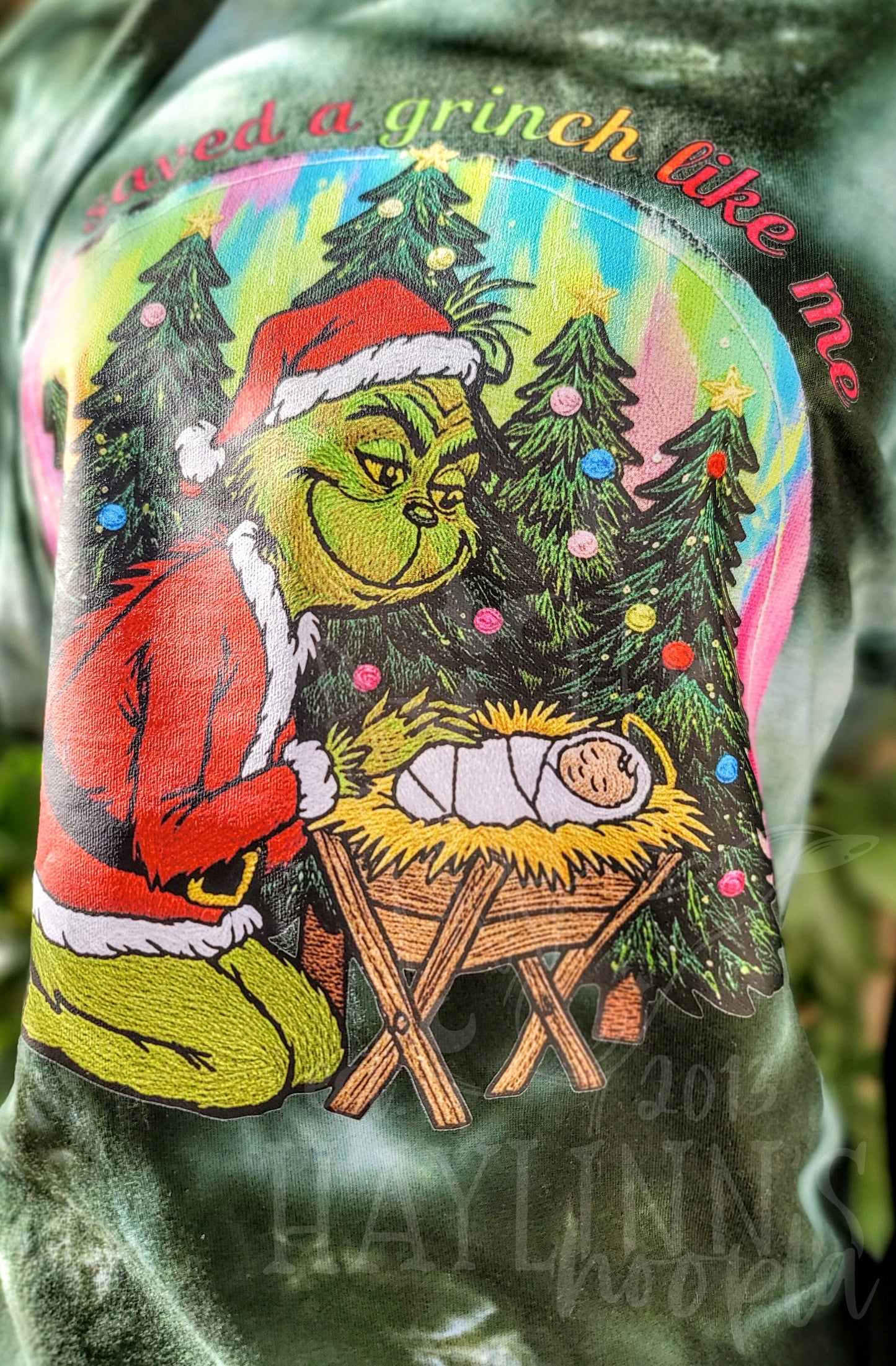 He Saved a Gr*nch Like Me Tee