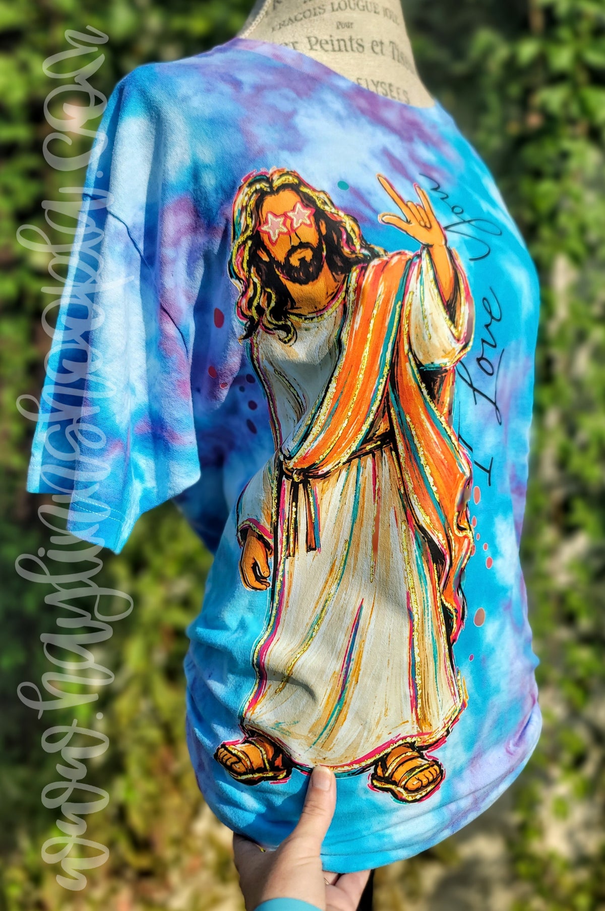 JESUS I Love You [OVERSIZED PRINT] Apparel