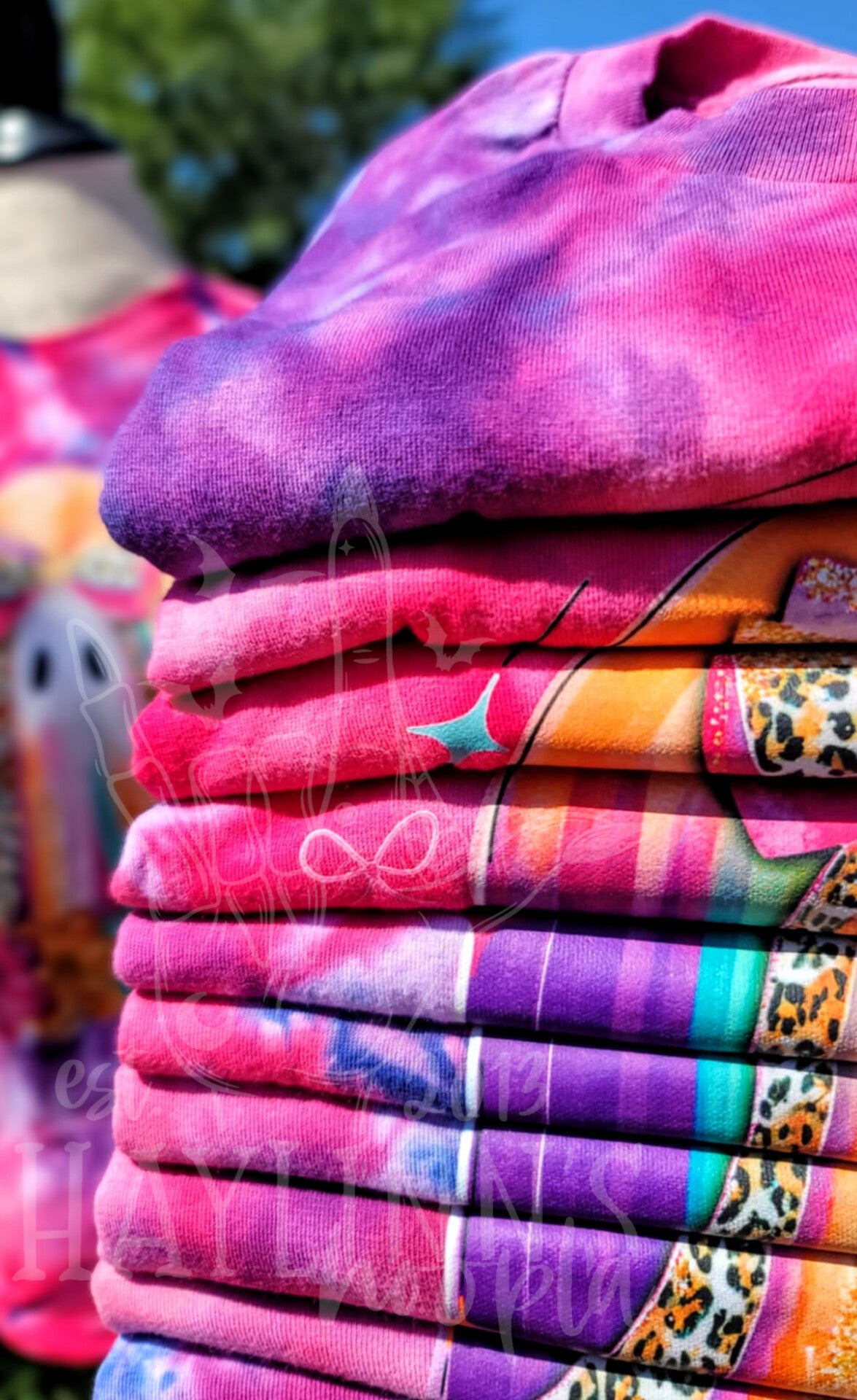 Boho Boo Tee and MATCHING BLANKS