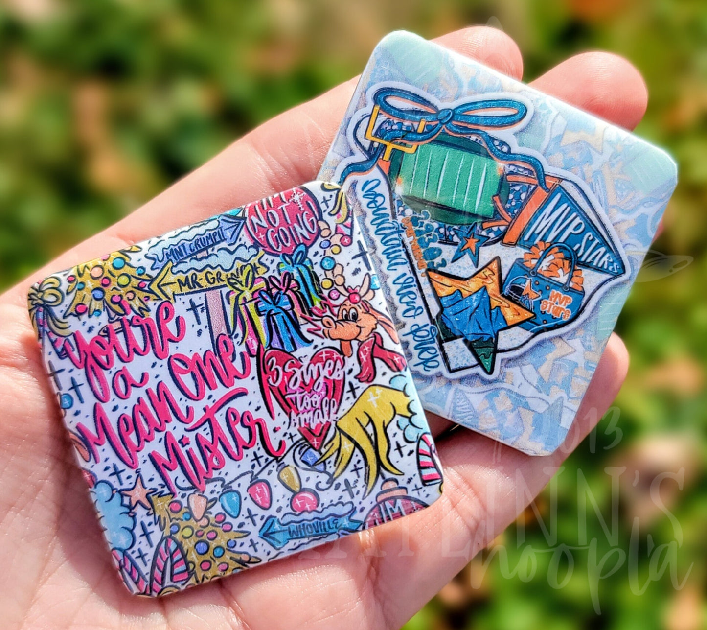 Hoopla Photo Pops: Buttons & Magnets [YOUR CHOICE]