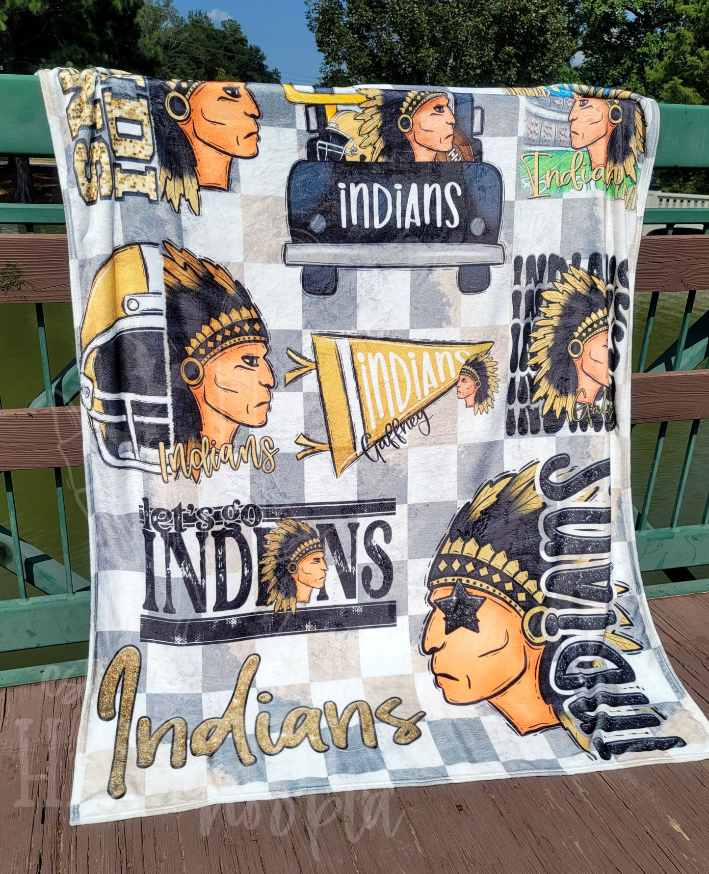 EXCLUSIVE Collage Game Day Blanket PREORDER [CLOSES NOV 1ST]