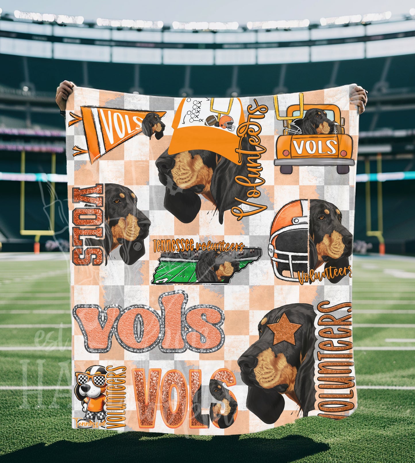 EXCLUSIVE Collage Game Day Blanket PREORDER [CLOSES NOV 1ST]