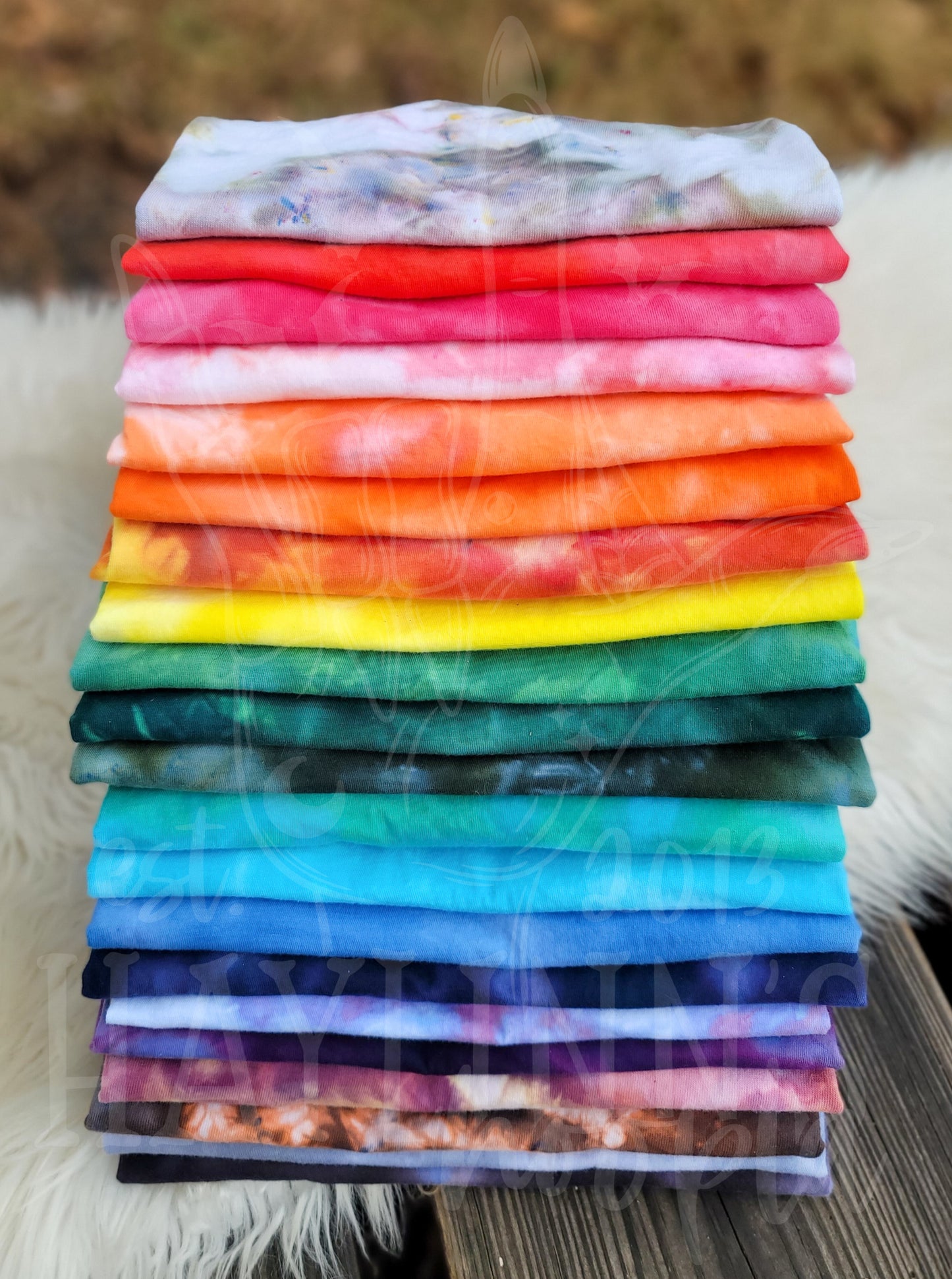Hoopla Hues {Ice-Dyed} BLANK Long Sleeves [24 colors]