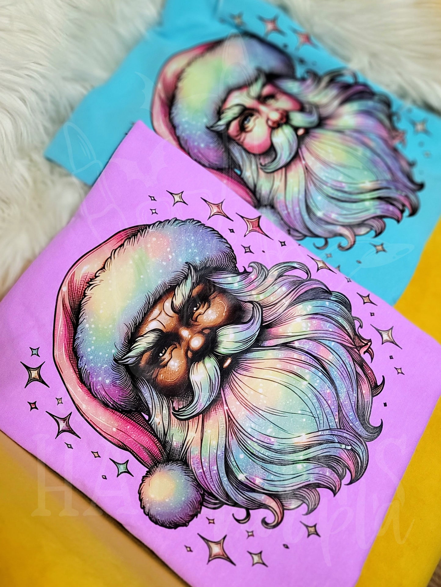 Iridescent Santa Tee